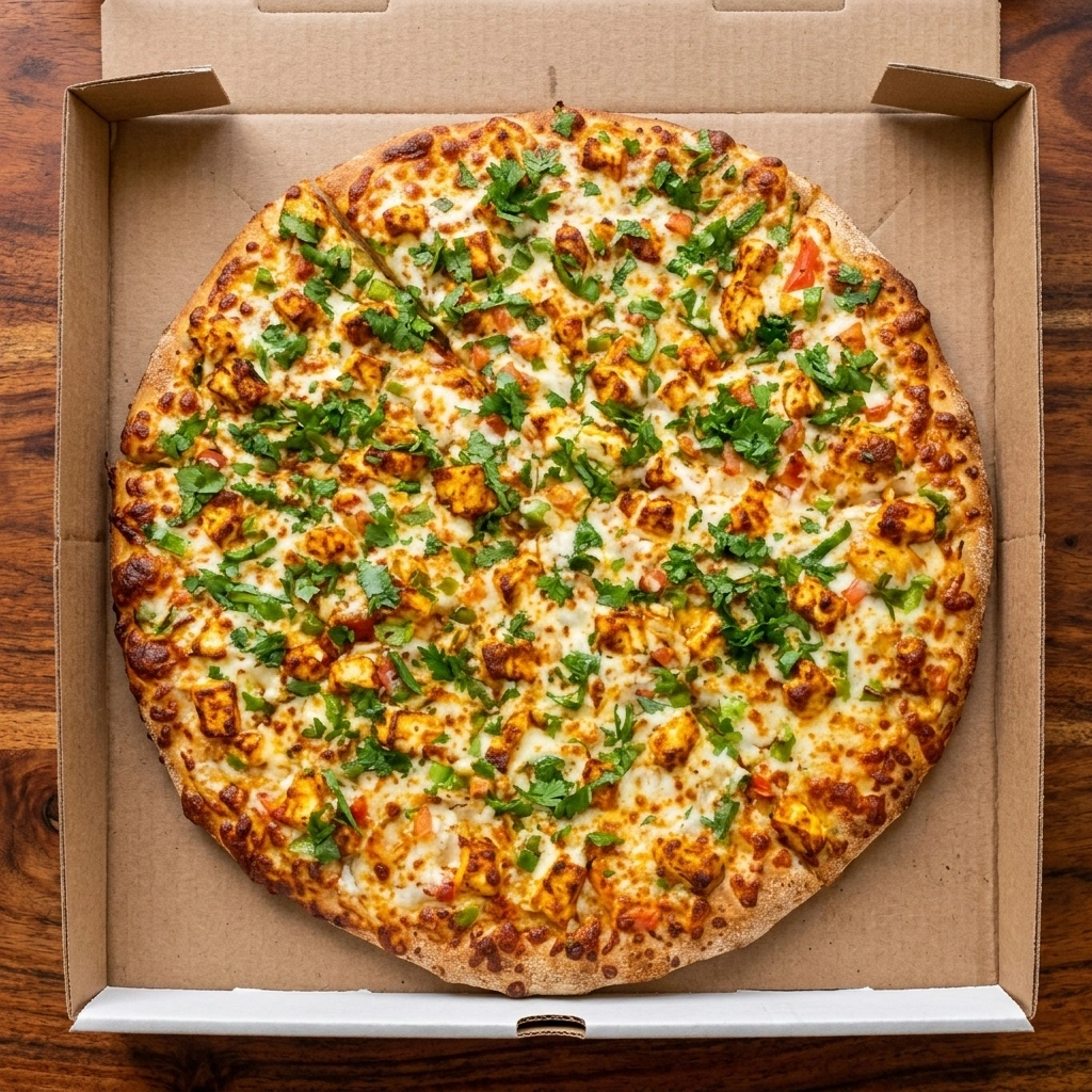 Shahi Paneer Pizza — Oven Flames Pizza Dover, Calgary SE